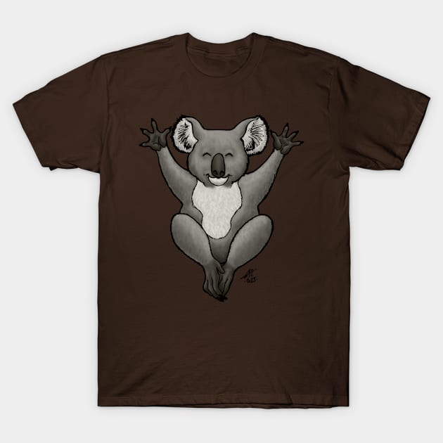 Loving Koala T-Shirt by PaleoFantasies